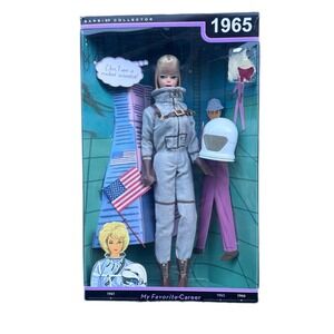 2009 Barbie My Favorite Career Astronaut Rocket Scientist 1965 Reproduction 4474
